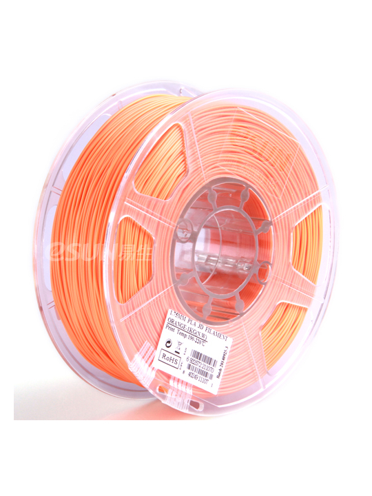 ESUN PLA ARANCIONE 1,75mm 1kg 3d STAMPANTE filamento di arte design 